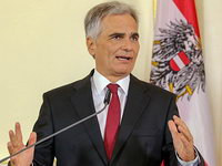 Австрия вышла из Шенгена - Вернер Файман канцлер Австрии - Вернер Файман